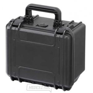 MAX Műanyag tok, 258x243xH 167,5mm, IP 67, fekete színű MAX Műanyag tok, 258x243xH 167,5mm, IP 67, fekete színű gallery main image