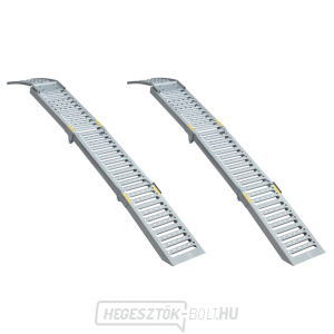 Felhajtó rámpák 2,2 t, összecsukható hordozható, 2 db-os készlet Felhajtó rámpák 2,2 t, összecsukható hordozható, 2 db-os készlet gallery main image