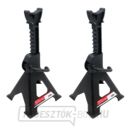 Rakodóállványok - kocsitámaszok 3 t, 300-420 mm, 2 darabos készlet - QUATROS QS19231 gallery main image