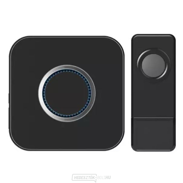 Vezeték nélküli kapucsengő Geti GWD 307B akkumulátorral