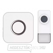 Vezeték nélküli kapucsengő Geti GWD 307W elemmel működtethető Vezeték nélküli kapucsengő Geti GWD 307W elemmel működtethető gallery main image