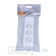 Solight többszörös aljzat, 3 aljzat Előnézet 