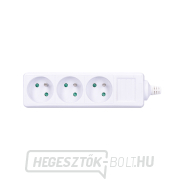 Solight többszörös aljzat, 3 aljzat Solight többszörös aljzat, 3 aljzat gallery main image