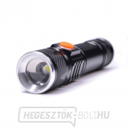 Solight LED zsebzseblámpa, 3W, 200lm, USB, Li-ion, újratölthető zseblámpa Előnézet 