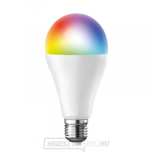 Solight LED SMART WIFI izzó, klasszikus forma, 15W, E27, RGB, 270°, 1350lm, 1350lm