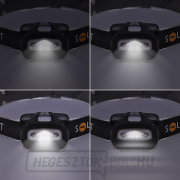 Solight LED fejlámpa, 3W piros fény, 3x AAA Előnézet 