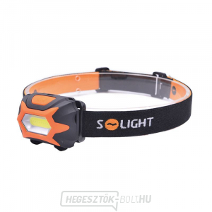 Solight LED-es fejlámpa, 3W COB, 3x AAA