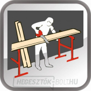 Építési kecske 750x450x750mm Építési kecske 750x450x750mm náhled