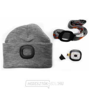 Kupak LED világítással - szürke Kupak LED világítással - szürke gallery main image