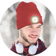 Kupak LED-es lámpával - piros Előnézet 