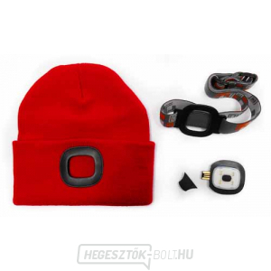 Kupak LED-es lámpával - piros Kupak LED-es lámpával - piros gallery main image