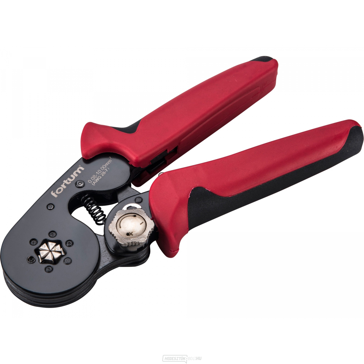 Krimpelő/crimpelő fogó hatszögletű csatlakozókhoz, 0,08-10mm2