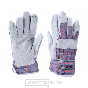 Bőrkesztyű, megerősített tenyérrel, 10 Bőrkesztyű, megerősített tenyérrel, 10