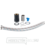 Mosdókagyló-keverő, függőleges, hajlékony karral, 35mm, fekete náhled