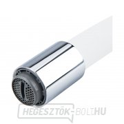 Mosdókagyló-keverő, függőleges, hajlékony karral, 35mm, fehér Mosdókagyló-keverő, függőleges, hajlékony karral, 35mm, fehér náhled