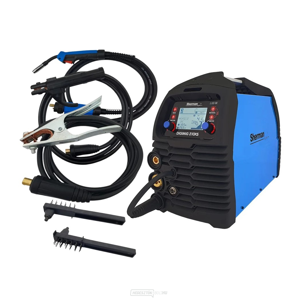 Sherman DIGIMIG 210XS + 3m-es zseblámpa + 2m-es kábelek + kefe