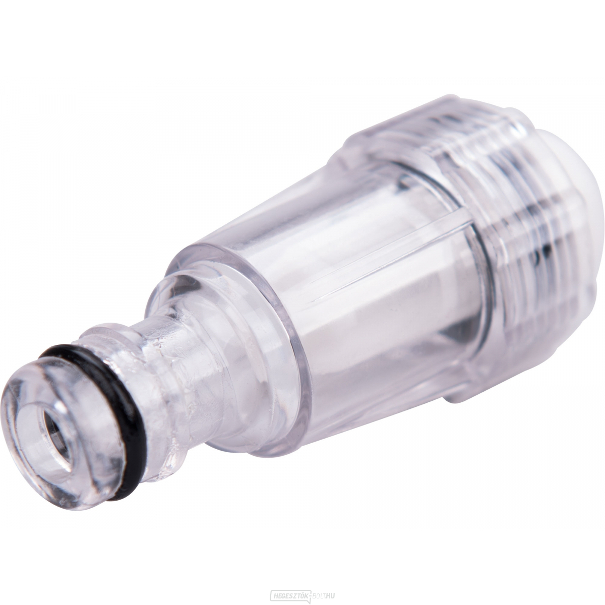Szűrő gyorscsatlakozóval, átlátszó, G 3/4"