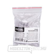 Szűrő gyorscsatlakozóval, átlátszó, G 3/4