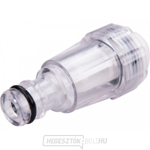Szűrő gyorscsatlakozóval, átlátszó, G 3/4 Szűrő gyorscsatlakozóval, átlátszó, G 3/4