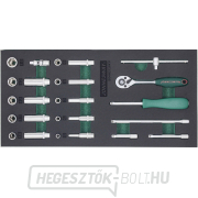 Műhely összeszerelő kocsi, 175 szerszámmal felszerelve - JONNESWAY Super náhled