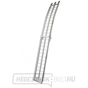 Összecsukható rámpa, nehezebb motorkerékpárokhoz, teherbírás 340 kg, hossza 226 cm, alumínium gallery main image