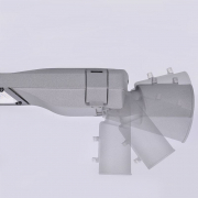 Solight utcai lámpa SMD, 80W, 12000lm, Meanwell, 4000K, 120°, IP65, 85-265V, szürke, szürke náhled