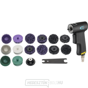 Pneumatikus csiszológép kefekészlettel HAZET 9033-11/17 Pneumatikus csiszológép kefekészlettel HAZET 9033-11/17 gallery main image