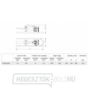 Hidraulikus lábszivattyú HHB-800B Előnézet 