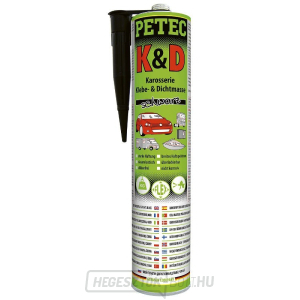 PETEC 94730 Karosszéria tömítő- és ragasztóanyag, fekete PETEC 94730 Karosszéria tömítő- és ragasztóanyag, fekete gallery main image