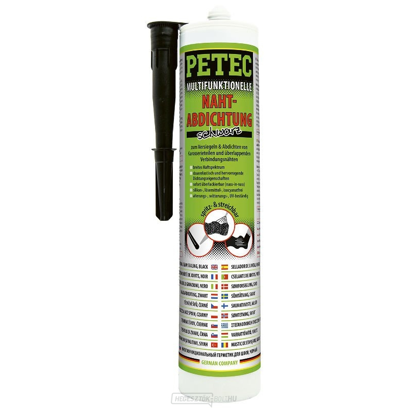 PETEC 94231 Hegesztési tömítőanyag, fekete