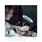 Asztali lámpa nagyítóval, USB tápegységgel, 1300lm, 3 színű fény, 5x nagyítással Asztali lámpa nagyítóval, USB tápegységgel, 1300lm, 3 színű fény, 5x nagyítással náhled