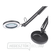Asztali lámpa nagyítóval, USB tápegységgel, 1300lm, 3 színű fény, 5x nagyítással náhled