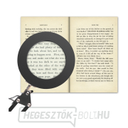 Asztali lámpa nagyítóval, USB tápegységgel, 1300lm, 3 színű fény, 5x nagyítással náhled