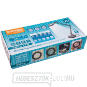 Asztali lámpa nagyítóval, USB tápegységgel, 1300lm, 3 színű fény, 5x nagyítással náhled
