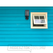 LED-es zseblámpa lánggal, napelemes töltéssel, 12x LED-del náhled