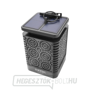 LED-es zseblámpa lánggal, napelemes töltéssel, 12x LED-del náhled