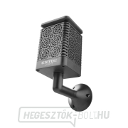 LED-es zseblámpa lánggal, napelemes töltéssel, 12x LED-del náhled