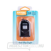 Sapkás lámpa klipszes, 160lm, USB töltéssel náhled