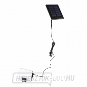 Solight LED napelemes lámpa érzékelővel, 11W, 1200lm, Li-on, fekete náhled