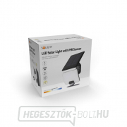 Solight LED napelemes lámpa érzékelővel, 11W, 1200lm, Li-on, fekete náhled