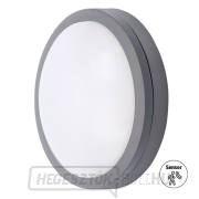 Solight LED kültéri világítás szenzorral Siena, szürke, 20W, 1500lm, 4000K, IP54, 23cm Solight LED kültéri világítás szenzorral Siena, szürke, 20W, 1500lm, 4000K, IP54, 23cm gallery main image