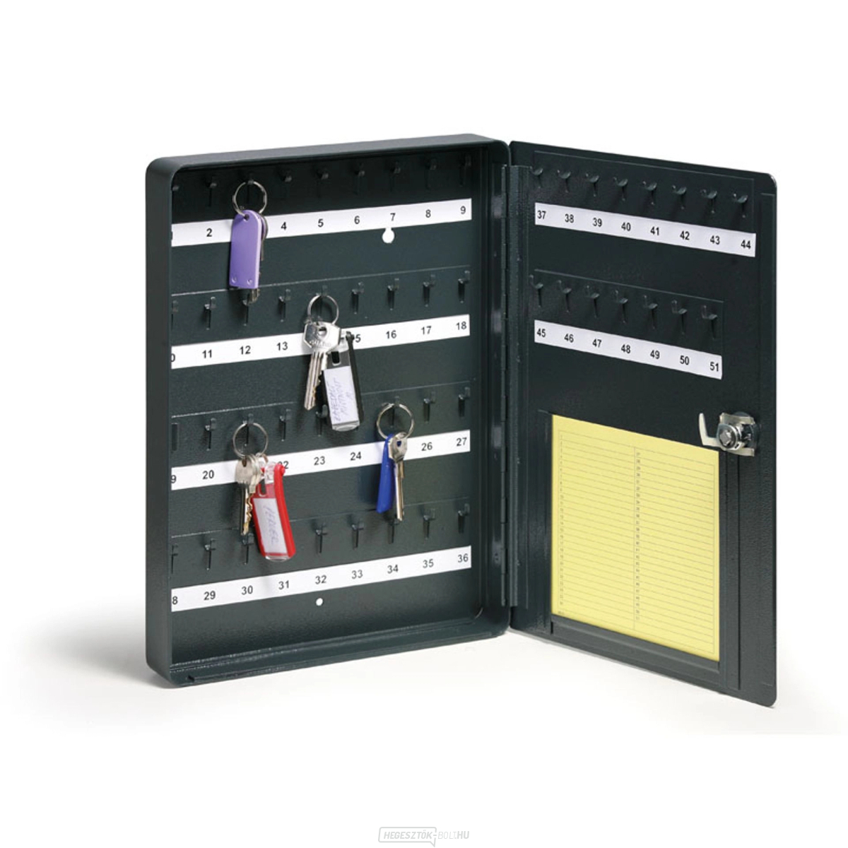 MARS - fém kulcstartó 34x24x4cm, 51 kampó gallery main image