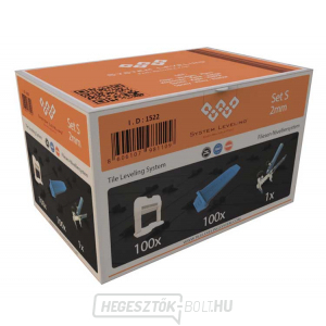 System Leveling - alkalmazás SET 100/100/1 - 2mm, kartonpapír System Leveling - alkalmazás SET 100/100/1 - 2mm, kartonpapír gallery main image