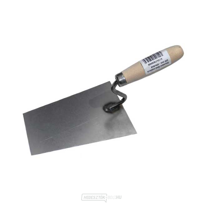 Építési vödör acél 200mm - fa fogantyú