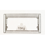 Függesztett szekrény Procarosa PROFI WGB-1326A Szín: Szürke náhled