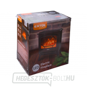 Elektromos kandalló LED tűzzel és fűtéssel, 1800W náhled