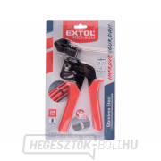 Rozsdamentes acélból készült fogó. szalaghúzó, max. 12 mm-es szalagszélességig náhled