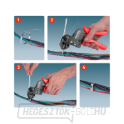 Rozsdamentes acélból készült fogó. szalaghúzó, max. 12 mm-es szalagszélességig Előnézet 