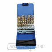 HSS TiN fém fúrószár, 1,0-6,0 mm, 51 darabos készlet - SATRA Előnézet 