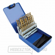 HSS TiN fém fúrószár, 1,0-6,0 mm, 51 darabos készlet - SATRA gallery main image